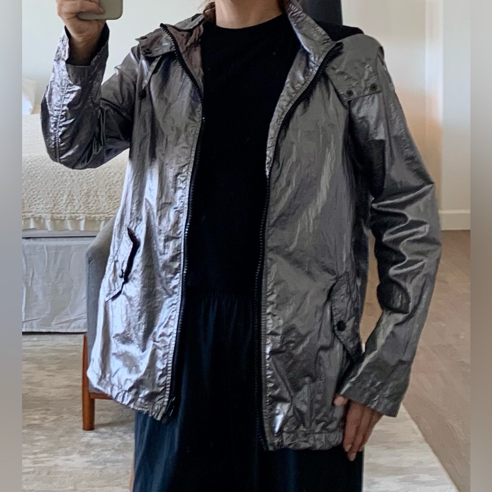 Thread & Supply Black and Gray Outerwear